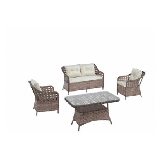 OTURMA GRUBU RATTAN OSLO 2 Lİ