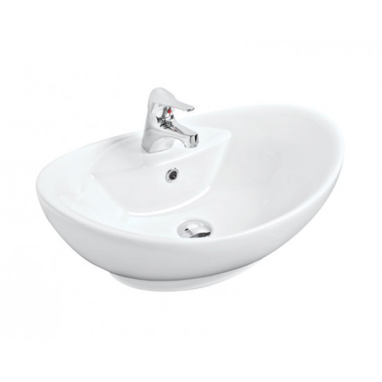 LAVABO 40X60 GONDOL OVAL MOBİLYA ÜSTÜ 