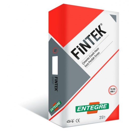 ENTEGRE FİNTEK HAZIR SIVA İNCE GRİ 25KG