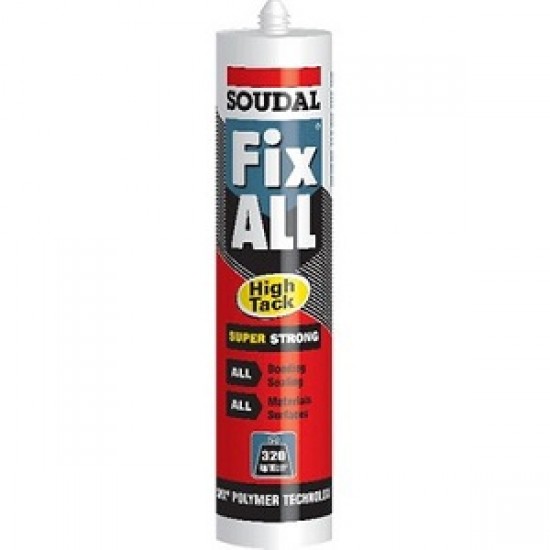 SOUDAL FİX ALL HIGH TACK  BEYAZ 290 ml 127961