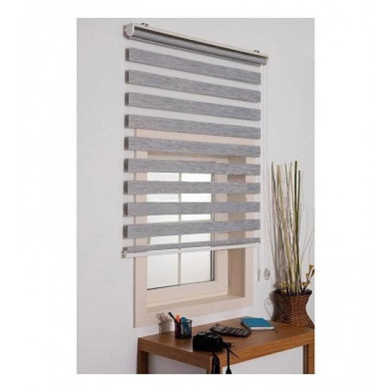 STOR ZEBRA BAMBU GRİ 140X200 20328