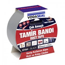 VODASEAL ÇOK AMAÇLI TAMİR BANDI GRİ 50MM X 25 MT