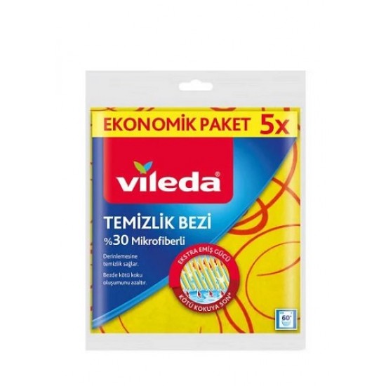 VİLEDA TEMİZLİK BEZİ 5 Lİ V713010