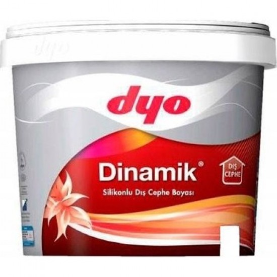 DYO DİNAMİK DIŞ CEPHE BOYASI BEYAZ 15 LT